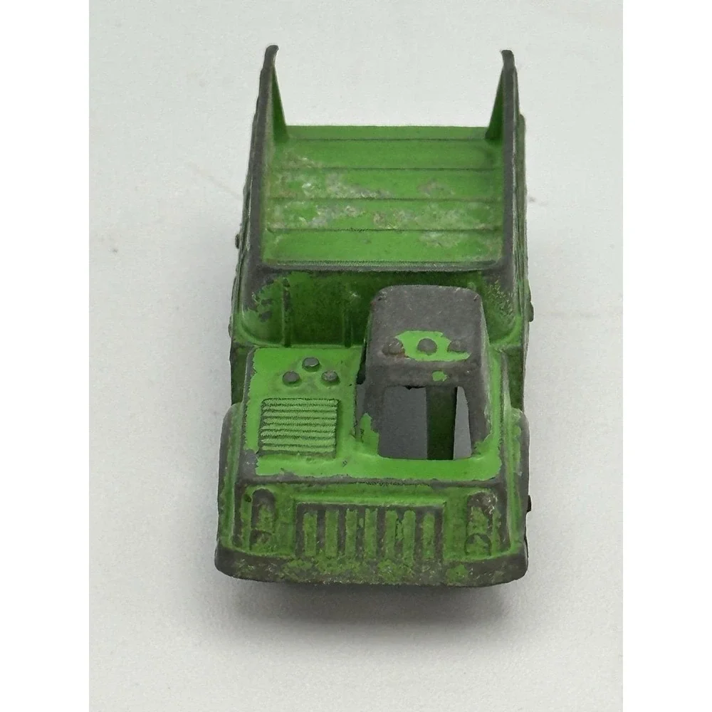 Vintage Tootsie Toy Shuttle‎ Truck 1967 Diecast Car Chicago USA Green